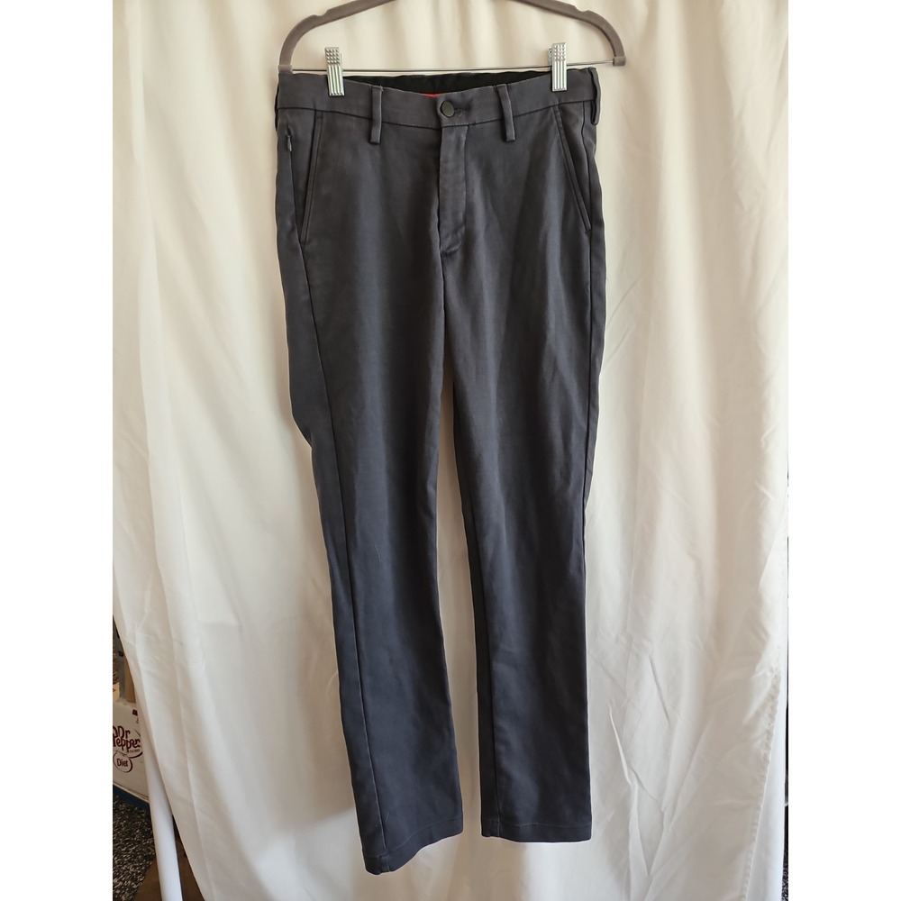 Kenneth Cole Awearness Men's Pants 30x32 Black Slim Fit Stretch Awear-Tech